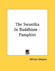 Cover of: The Swastika In Buddhism - Pamphlet