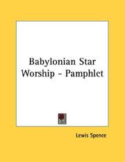 Cover of: Babylonian Star Worship - Pamphlet