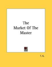 Cover of: The Market Of The Master