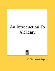 Cover of: An Introduction To Alchemy