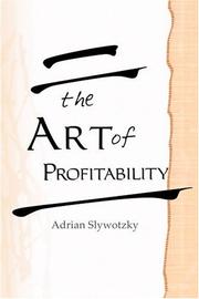 Cover of: The Art of Profitability