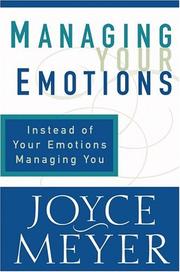 Cover of: Managing Your Emotions by Joyce Meyer