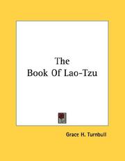 Cover of: The Book Of Lao-Tzu