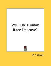 Cover of: Will The Human Race Improve?