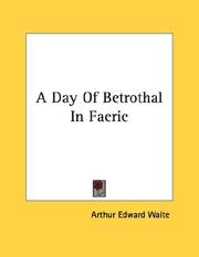 Cover of: A Day Of Betrothal In Faerie