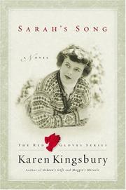 Cover of: Sarah's song: a novel