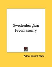 Cover of: Swedenborgian Freemasonry