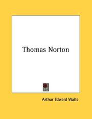 Cover of: Thomas Norton
