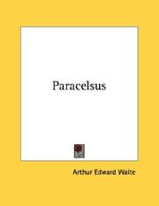 Cover of: Paracelsus by Arthur Edward Waite