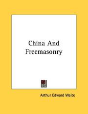 Cover of: China And Freemasonry