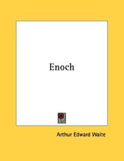 Cover of: Enoch | Arthur Edward Waite