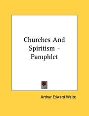 Cover of: Churches And Spiritism - Pamphlet