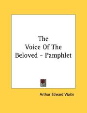 Cover of: The Voice Of The Beloved - Pamphlet