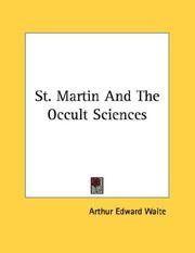 Cover of: St. Martin And The Occult Sciences