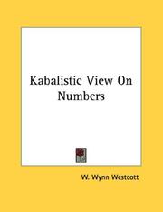 Cover of: Kabalistic View On Numbers