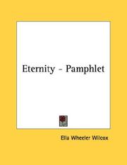 Cover of: Eternity - Pamphlet