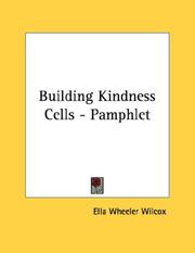 Cover of: Building Kindness Cells - Pamphlet