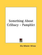 Cover of: Something About Celibacy - Pamphlet