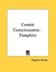Cover of: Cosmic Consciousness - Pamphlet