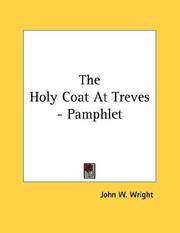 Cover of: The Holy Coat At Treves - Pamphlet
