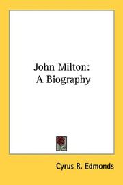John Milton by Cyrus R. Edmonds