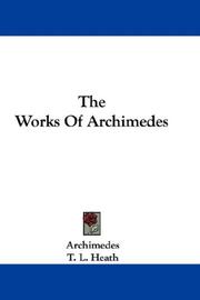 Cover of: The Works Of Archimedes by Archimedes