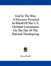 Cover of: God In The War by Henry Smith