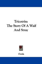 Cover of: Tricotrin by Ouida