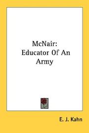 Cover of McNair