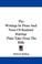 Cover of: The Writings In Prose And Verse Of Rudyard Kipling