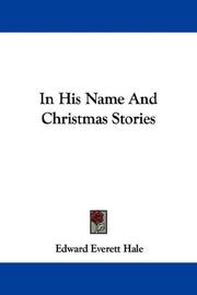Cover of: In His Name And Christmas Stories