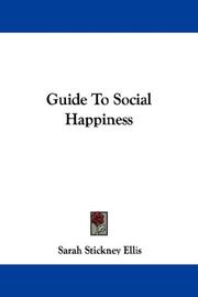 Cover of: Guide To Social Happiness