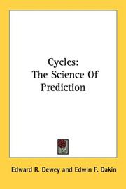 Cover of: Cycles by Edward R. Dewey, Edwin Franden Dakin