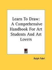 Learn To Draw by Ralph Fabri