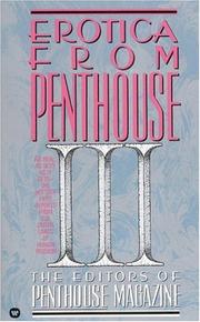 Cover of: Erotica from Penthouse III