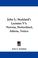 Cover of: John L. Stoddard's Lectures V1