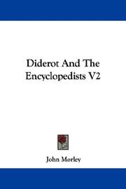 Cover of: Diderot And The Encyclopedists V2