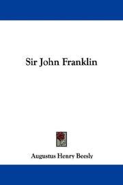 Cover of: Sir John Franklin