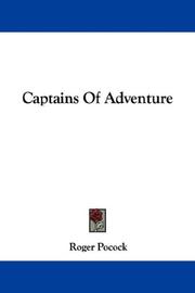 Cover of: Captains Of Adventure | Roger Pocock