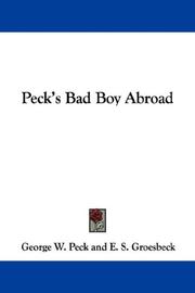 Cover of: Peck's Bad Boy Abroad