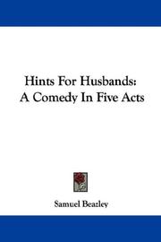 Cover of: Hints For Husbands by Samuel Beazley