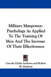 Cover of: Military Manpower | Lincoln Clarke Andrews