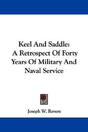 Cover of: Keel And Saddle by Joseph Warren Revere, Joseph Warren Revere