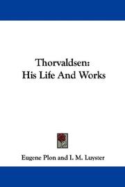 Thorvaldsen by Eugéne Plon