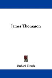 Cover of: James Thomason by Richard Temple