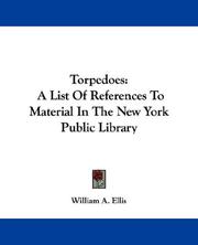 Cover of: Torpedoes: A List Of References To Material In The New York Public Library