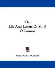 Cover of: The Life And Letters Of M. P. O