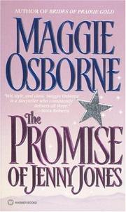 Cover of: The Promise of Jenny Jones by Maggie Osborne