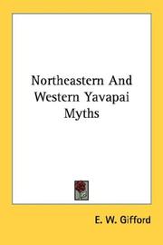 Cover of: Northeastern And Western Yavapai Myths