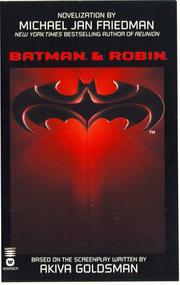 Cover of: Batman & Robin by Bob Kane, Akiva Goldsman